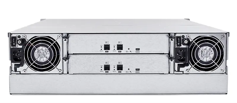 Модуль расширения Infortrend JBOD 3U/16bay (GS) dual redundant controller expansion enclosure 4x 12Gb SAS ports, 2x(PSU+FAN module), 16xdrive trays, 2x12G to 12G SAS cables, 1xRackmount kit(JB 3016RA)