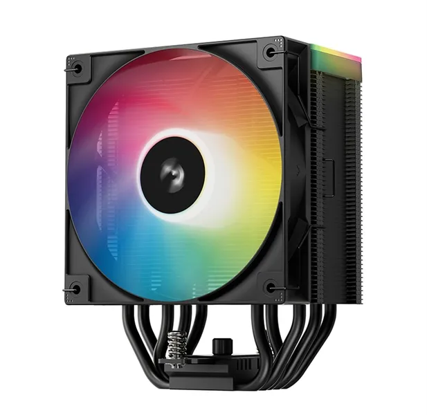 DEEPCOOL AG500 BK ARGB V2 LGA1700/1200/115X/AM5/AM4 (12шт/кор, TDP 240W, PWM, ARGB Fan 120mm, 5 тепл. трубок) RET