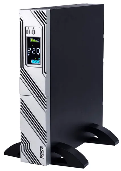 Источник бесперебойного питания Powercom Smart-UPS SMART RT, Line-Interactive, 1000VA/900W, Rack/Tower, 8*IEC320-C13 (8 batt), Serial+USB, SNMP Slot, подкл. доп. Батарей (1157673)