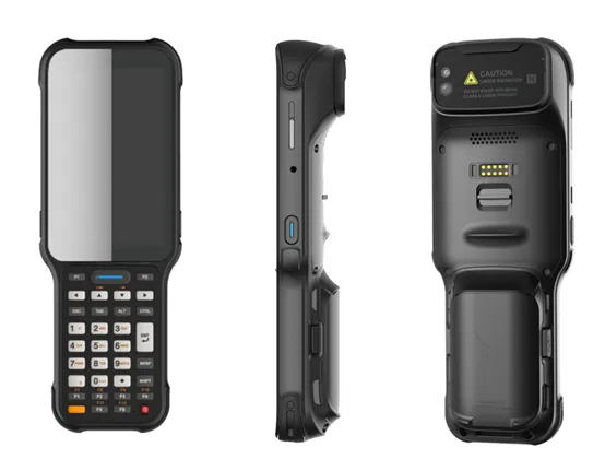 Терминал сбора данных с бампером Bluebird EK430; Qualcomm, Android 10, GMS, WWAN, 4.3", 4GB, 32GB, SE4770, 5MP, 13MP, Hot Swap, 6800mAh Battery, NFC, 1 Nano SIM, Micro SD Slot, IP65, 34 w/ F-Keys, USB-C, RUBBER BOOT