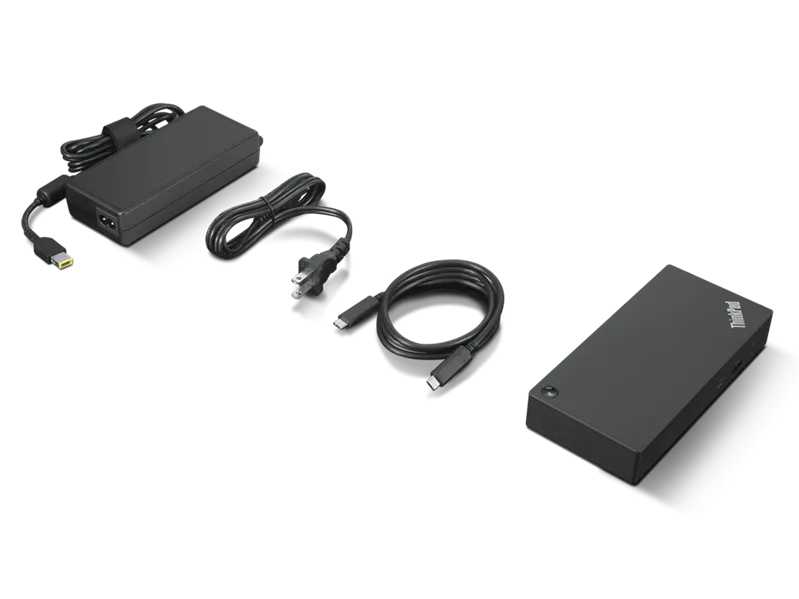 док-станция ThinkPad Universal USB-C Dock (2x DP 1.4, 1x HDMI 2.0, 3x USB 3.1, 2x USB 2.0, 1x USB-C, 1x RJ-45, 1x Combo Audio Jack 3.5mm)