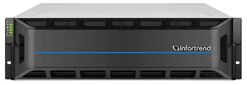 Система хранения данных Infortrend EonStor GS 2000 3U/16bay Dual controller, 2x12Gb/s SAS,8x1G iSCSI+4x host board,4x4GB,2x(PSU+FAN),2x(SuperCap.+Flash),16xdrive trays and 1xRackmount kit(GS 2016RTCF-D)