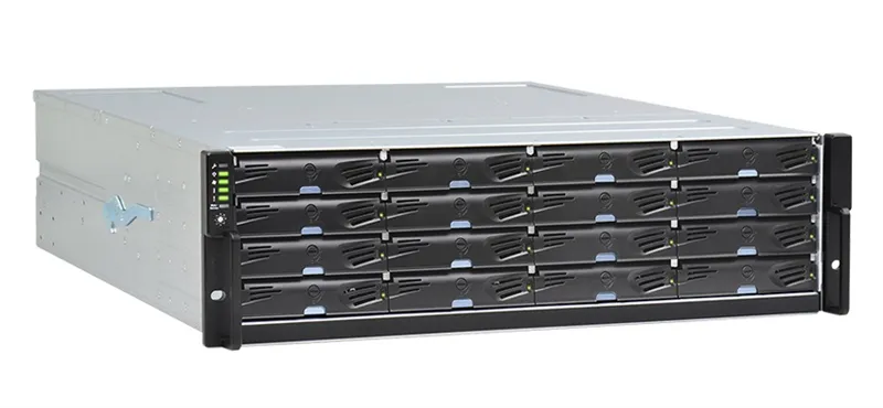 Модуль расширения Infortrend JBOD 3U/16bay (DS) dual redundant controller expansion enclosure 4x 12Gb SAS ports, 2x(PSU+FAN module), 16xdrive trays, 2x 12G to 12 G SAS cables (JB 3016R)