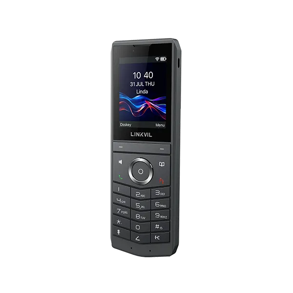 LINKVIL W620W Беспровод. Wi-Fi, 8 SIP-акк., 2.4" 240 х 320 Цвет. экран, защ. от падения с 1.8м., BT 5.0, бат. 3000 mAh