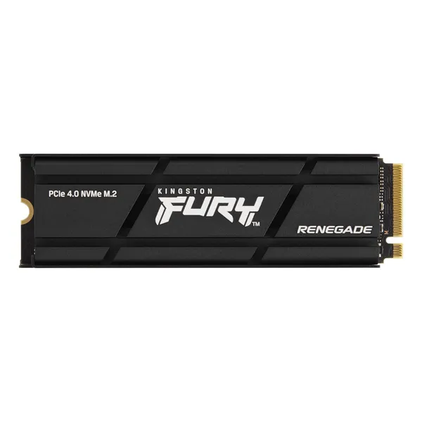 Твердотельный накопитель Kingston SSD 1TB SFYRS/1000G Fury Renegade M.2 2280 PCIe 4.0 x4 NVMe R7300/W6000MB/s 3D TLC MTBF 2M 1,0PBW Retail Heatsink 1 year