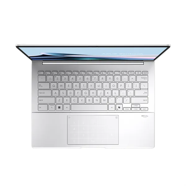 ASUS Zenbook 14 UX3405CA-QL573 Intel Core Ultra 5  225H 1.7 GHz Intel LPDDR5X 16GB 1TB PCIE G4 SSD Intel Arc Graphics 14" OLED WUXGA BEND GLARE TOUCH(OGM),400NITS(HDR), Without OS 0.99 kg Foggy Silver