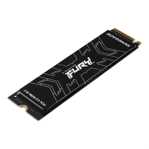 Твердотельный накопитель Kingston SSD 500GB SFYRSK/500G Fury Renegade M.2 2280 PCIe 4.0 x4 NVMe R7300/W3900MB/s 3D TLC MTBF 2M 500TBW  Retail Heatsink 1 year
