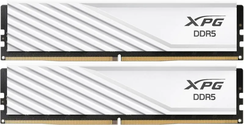Оперативная память ADATA DDR5, 32GB, 6400MHz, 2*16GB, 32-39-39, WHITE, DUAL TRAY