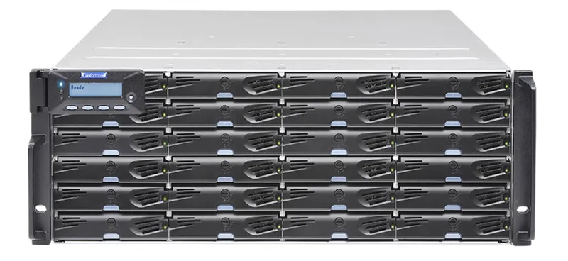 Система хранения данных Infortrend EonStor DS 3000U 4U/24bay Dual redundant, 2x12Gb/s SAS,8x1G iSCSI,4x host board,2x4GB RAM,2x(PSU+FAN),2x(SuperCap+Flash),24xSAS SFF/LFF,1xRail kit(ESDS 3024RUC-C)