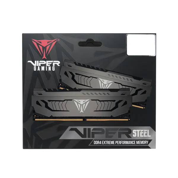 Память DDR4 16Gb 3200MHz Patriot PVS416G320C6 Viper Steel RTL Gaming PC4-25600 CL16 DIMM 288-pin 1.35В с радиатором Ret