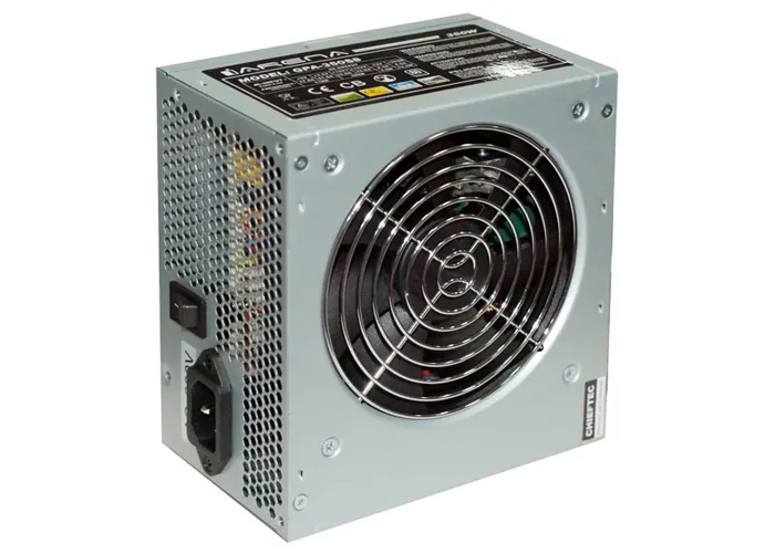 Chieftec PSU GPA-450S8 450W ATX2.3 APFC Bulk 12cm Fan Active PFC 20+4p; 4p; 6+1p; 3xSATA; 2xMolex+FDD