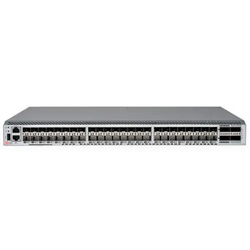 Коммутатор Brocade G620 FC, 64 ports/24 active, 24*32G SWL SFP+ trans, 2*RHS PowerSup, portside exh, rails, EntBndl gratis, FOS notupgradable (DS6620B,SN6600B,SNS3664,DB620S)