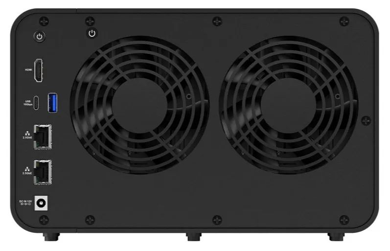 TerraMaster F6-424 tower NAS QC 3,4Ghz/8Gb(32)/TRAID,JBOD,RAID0,1,10,5,6/up to 6 HDD SATA(3,5' or 2,5')/2xM.2 2280 NVMe/2xUSB/HDMI/2x2,5GbE RJ-45/iSCSI/1xPS/1YW