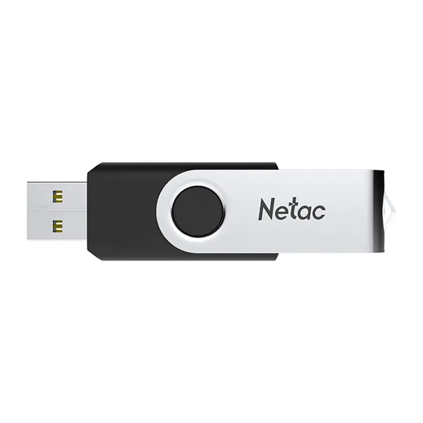 Флеш Диск Netac 256GB U505 NT03U505N-256G-30BK USB3.0 черный/серебристый