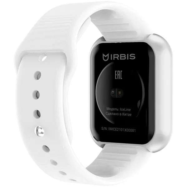 Фитнес-браслет IRBIS Iceline White HS6620C Display: 1.3inch TFT color screen Touch type: single point touch Battery: 150mAh Color White
