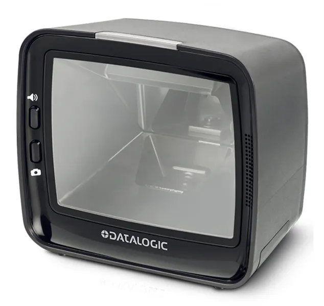 Сканер штрикода Datalogic Magellan 3450VSi, Kit, USB Keyboard Scanner, 1D/2D Model, Counter/Wall Mount, Power Brick/Cord (EU), Type A 4.5 m/15 ft Cable