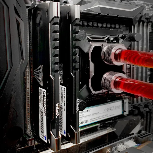 Память DDR4 16Gb 3200MHz Patriot PVS416G320C6 Viper Steel RTL Gaming PC4-25600 CL16 DIMM 288-pin 1.35В с радиатором Ret