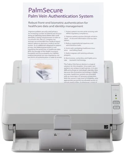 Ricoh scanner SP-1130N (Офисный сканер, 30 стр/мин, 60 изобр/мин, А4, двустороннее устройство АПД, USB 3.2, Gigabit Ethernet, светодиодная подсветка)(Замена PA03708-B021 SP-1130)