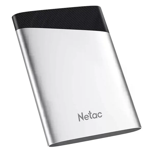 SSD накопитель Netac Z6S 120GB USB 3.2 Gen 2 Type-C External SSD, R/W up to 510MB/440MB/s,with USB-C to USB-A cable and USB-A to USB-C adapter