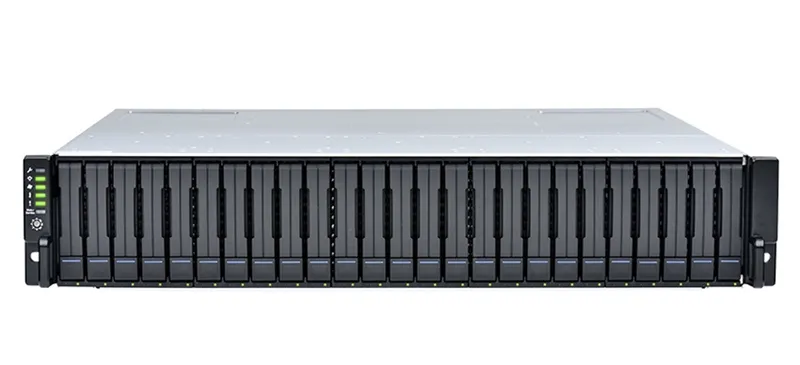 Дисковая полка Infortrend JBOD 2U/25bay (GS) dual redundant controller expansion enclosure 8x 12Gb SAS ports, 2x(PSU+FAN module),25xdrive trays,2x12G to 12 G SAS cables,1xRackmount kit (JB 3025RBA)
