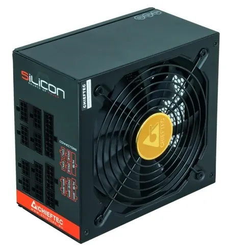 Chieftec Silicon SLC-750C (ATX 2.3, 750W, 80 PLUS BRONZE, Active PFC, 140mm fan, Full Cable Management) Retail