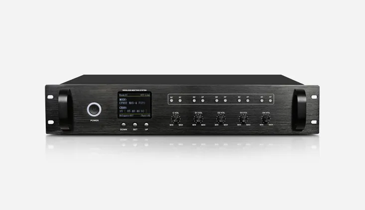 DSPPA Хост беспроводной микрофонной системы UHF DSPPA Хост беспроводной микрофонной системы UHF