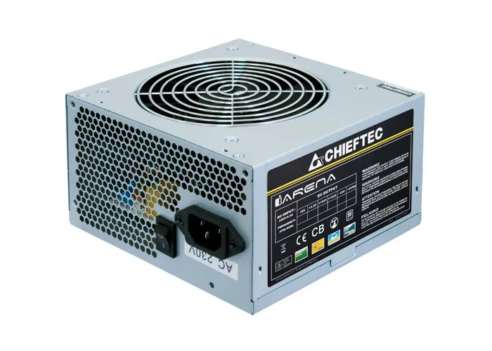 Chieftec PSU GPA-450S8 450W ATX2.3 APFC Bulk 12cm Fan Active PFC 20+4p; 4p; 6+1p; 3xSATA; 2xMolex+FDD