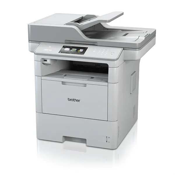 МФУ Brother MFC-L6950DW (P/C/S/F, A4, 1Гб, 50стр/мин, Duplex, SPDF80, GigaLAN, WiFi, лоток 520л, USB, старт.тонер 12000 стр.) аналог MFCL6950DWR1 (работает с тонерами TN-3520/TN-3512/TN-3480/TN-3430)