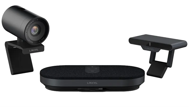 Fanvil New All-in-One Screen Share Video Conference Solution3.5" 320 x 240-pixel color display2 SIP Line4 Quick KeyBig ButtonWIFI 2.4GHz & 5GHzHAC HandsetG.722, OpusSOS ButtonDesktop Stand/W