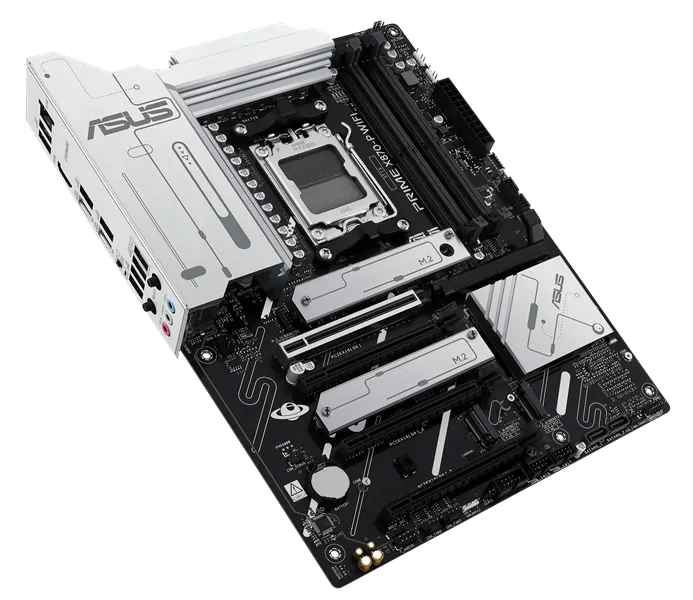 ASUS PRIME X870-P WIFI, AM5, X870, 4*DDR5,  2*SATA, 4*M.2, 4*USB 3.2, 2*USB 2.0, 2*Type-C, 5*PCIx16, HDMI, ATX; 90MB1IS0-M0EAY0