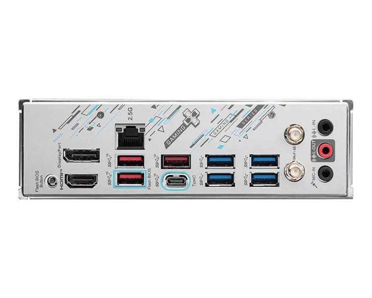 Материнская плата MSI B650M GAMING PLUS WIFI SocketAM5 AMD B650 4xDDR5 mATX AC`97 8ch(7.1) 2.5Gg RAID+VGA+HDMI+DP