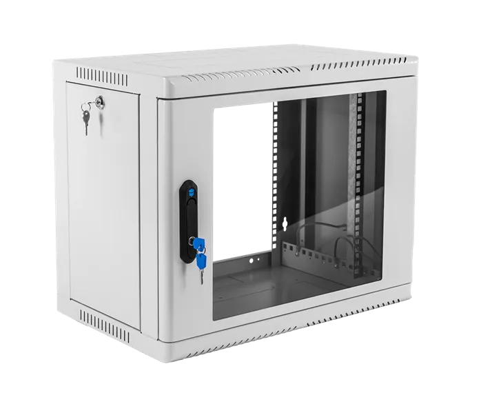Шкаф ЦМО Шкаф телекоммуникационный настенный сварной 9U (600  350) съёмные стенки, дверь стекло