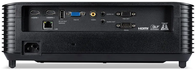 Acer projector X1328WHn, DLP, WXGA, 5000 Lm, 20000:1, EMEA, 2.7 Kg, EURO Power