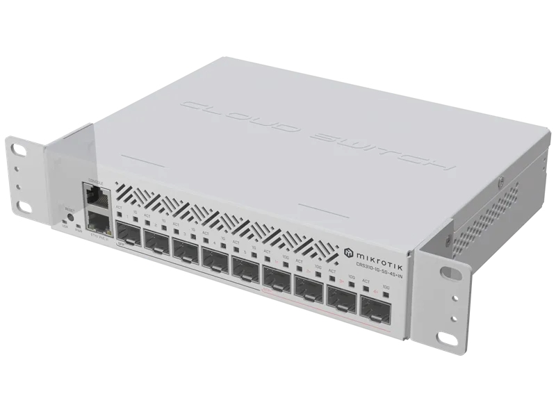 Крепление MikroTik RMK-2/10 - 1U rack mount kit