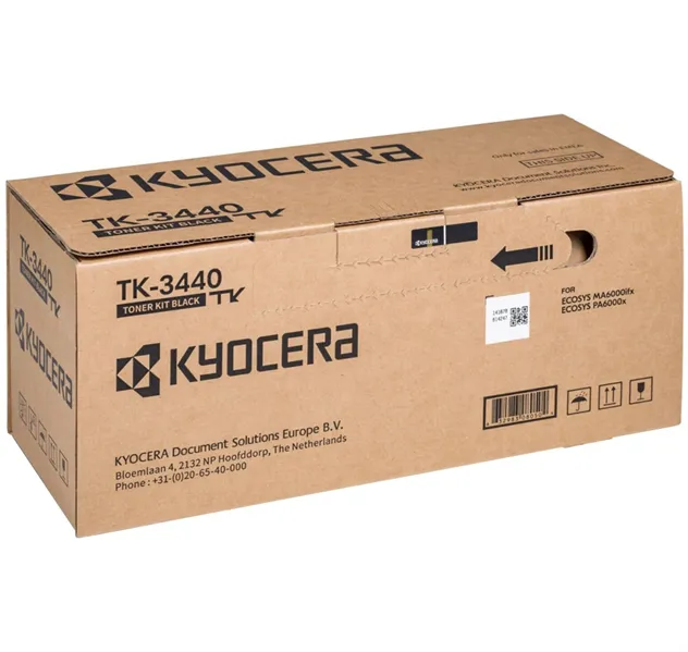 Картридж лазерный Kyocera TK-3440 1T0C0T0NL0 черный (40000стр.) для Kyocera ECOSYS PA5500x/ ECOSYS MA5500ifx