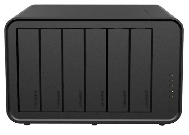 TerraMaster F6-424 tower NAS QC 3,4Ghz/8Gb(32)/TRAID,JBOD,RAID0,1,10,5,6/up to 6 HDD SATA(3,5' or 2,5')/2xM.2 2280 NVMe/2xUSB/HDMI/2x2,5GbE RJ-45/iSCSI/1xPS/1YW