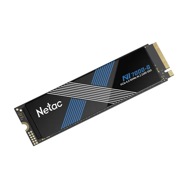 SSD накопитель Netac SSD NV7000-Q 1TB PCIe 4 x4 M.2 2280 NVMe 3D NAND, R/W up to 7100/6200MB/s, TBW 640TB, with heat spreader, 5y wty