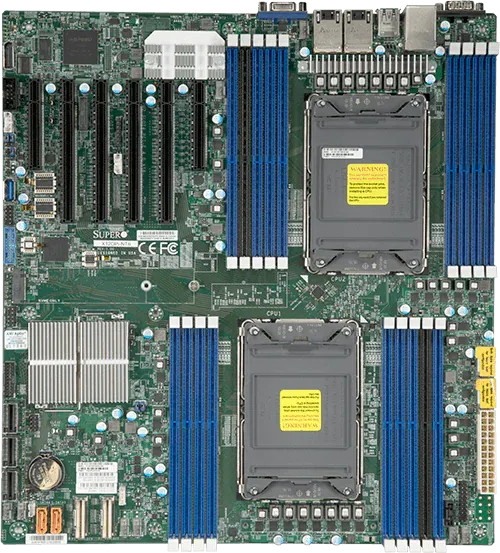 Supermicro Motherboard 2xCPU X12DPi-N6 3rd Gen Xeon Scalable TDP 270W/ 16xDIMM/14xSATA/ C621A RAID 0/1/5/10/ 2x1Gb/4xPCIex16, 2xPCIex8/M.2Bulk