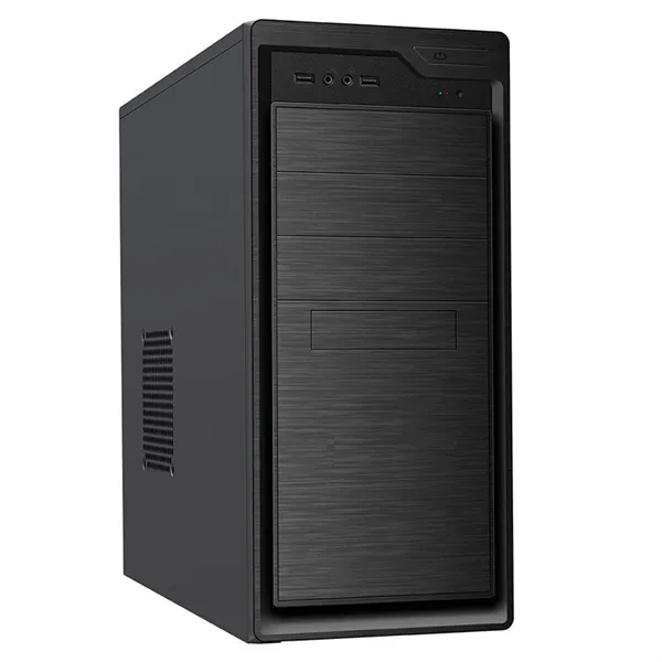 MidiTower Powerman BA831BK PM-600ATX-F U3.0*2+A(HD) ATX, mATX