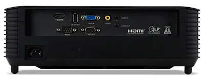 Acer projector X1128H, DLP, SVGA, 4800 Lm, 20000:1, EMEA, 2.7 Kg, EURO Power