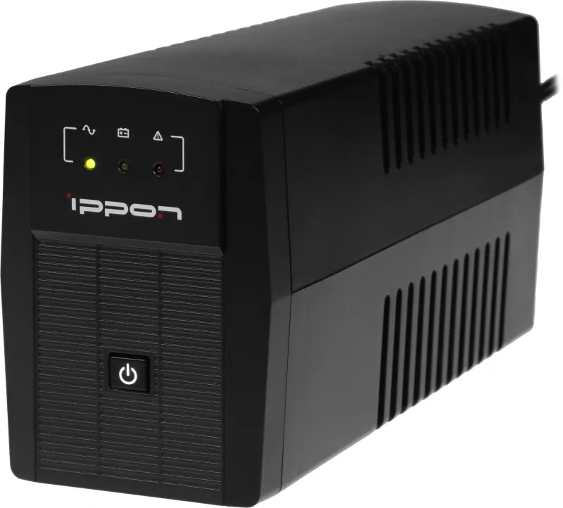 Источник бесперебойного питания Ippon Back Basic 1050 Euro 600Вт 1050ВА черный