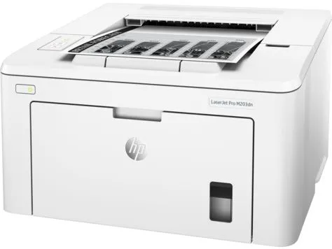 Принтер лазерный HP LaserJet Pro M203dn (G3Q46A) A4 Duplex Net белый