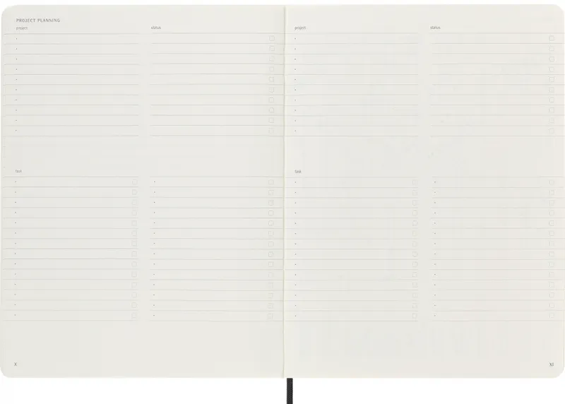 Блокнот Moleskine PROFESSIONAL SOFT PROPFNTB4SBK XLarge 190х250мм 192стр. мягкая обложка черный