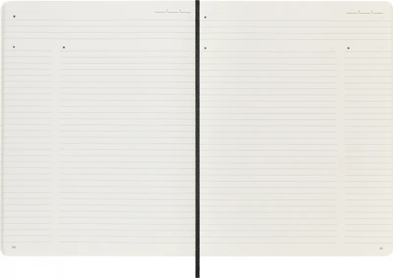 Блокнот Moleskine PROFESSIONAL SOFT PROPFNTB4SBK XLarge 190х250мм 192стр. мягкая обложка черный