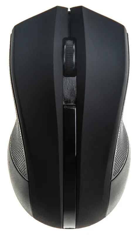 Мышь Оклик 615MW черный оптическая (1200dpi) беспроводная USB для ноутбука (3but)