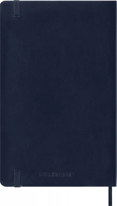 Блокнот Moleskine CLASSIC SOFT QP619B20 Large 130х210мм 192стр. пунктир мягкая обложка синий сапфир
