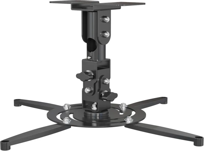 Кронштейн для проектора Cactus CS-VM-PR04-BK черный макс.21кг потолочный поворот и наклон