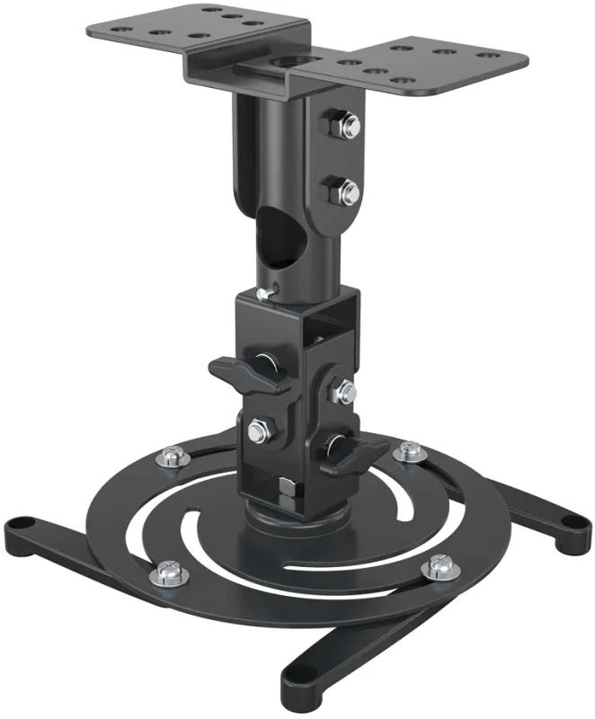 Кронштейн для проектора Cactus CS-VM-PR04-BK черный макс.21кг потолочный поворот и наклон