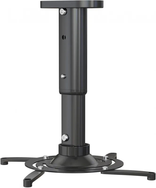 Кронштейн для проектора Cactus CS-VM-PR05M-BK черный макс.21кг потолочный поворот и наклон