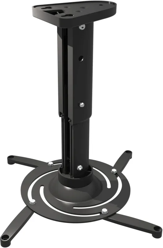 Кронштейн для проектора Cactus CS-VM-PR05M-BK черный макс.21кг потолочный поворот и наклон